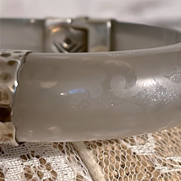 Silpada sterling silver resin hinge bracelets B2186 - Picture 2 of 7